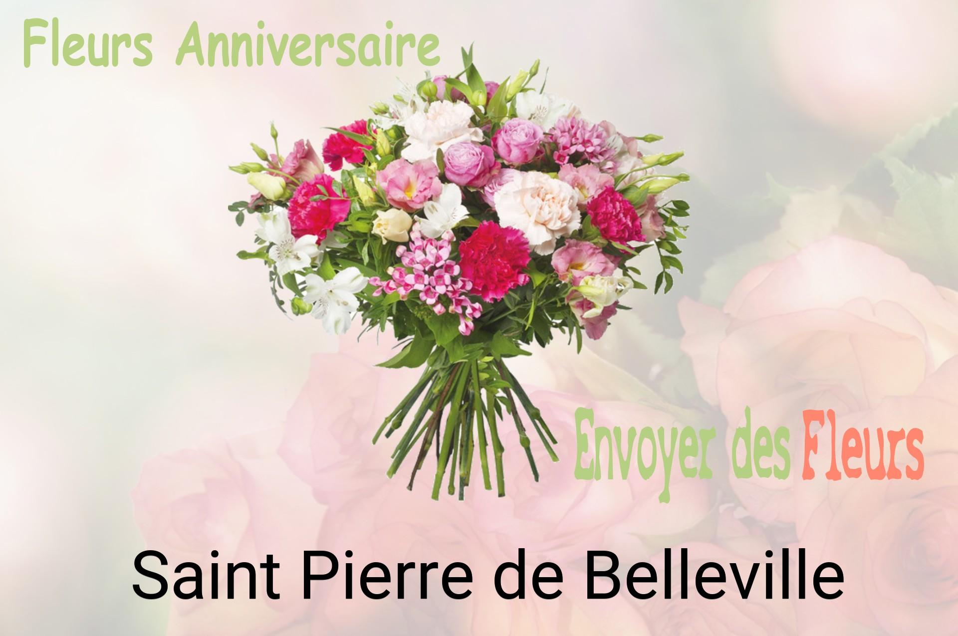 Bouquet de fleurs d’anniversaire livré à Saint-Pierre-de-Belleville