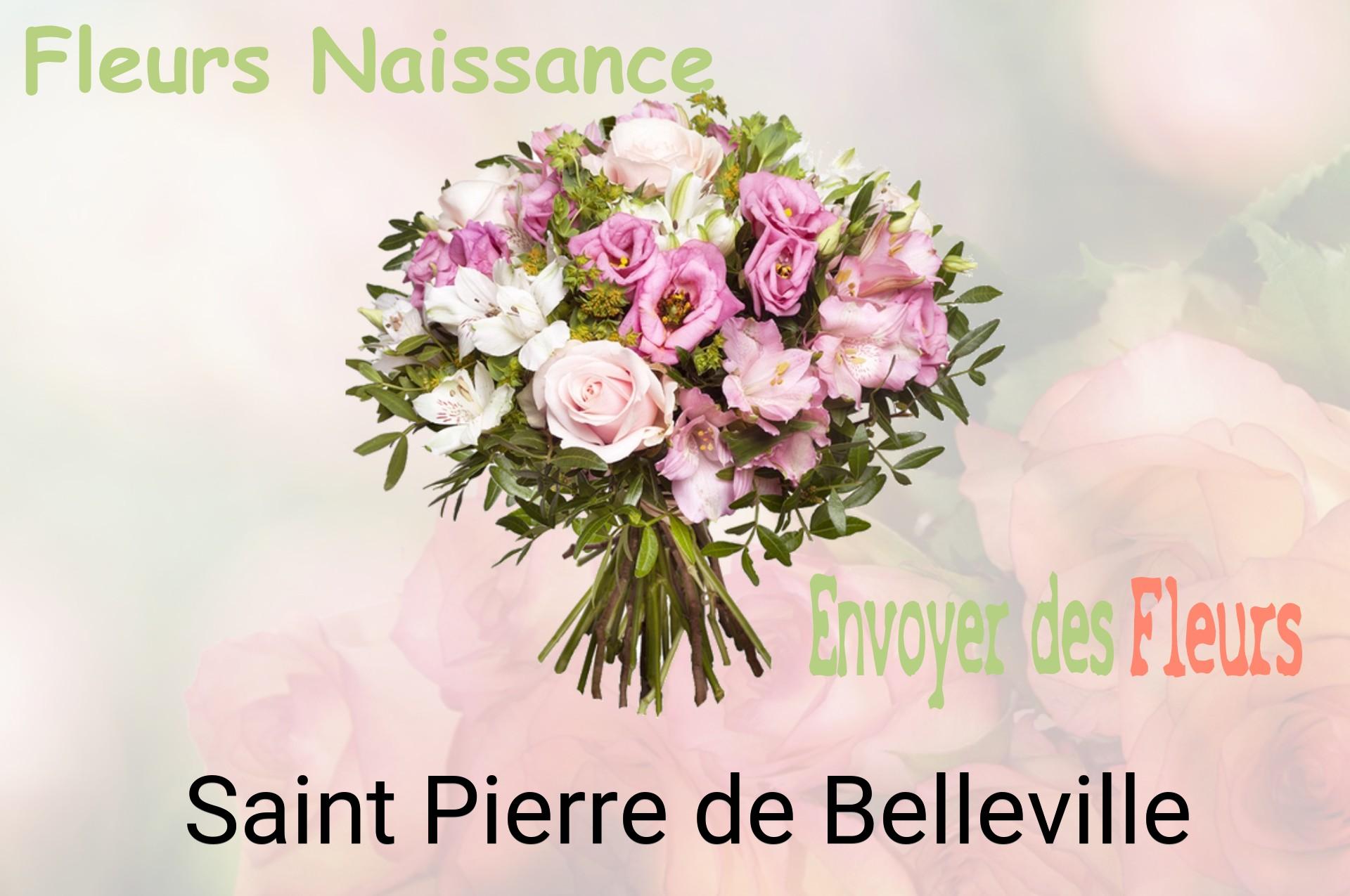 Bouquet de fleurs de naissance livré à Saint-Pierre-de-Belleville